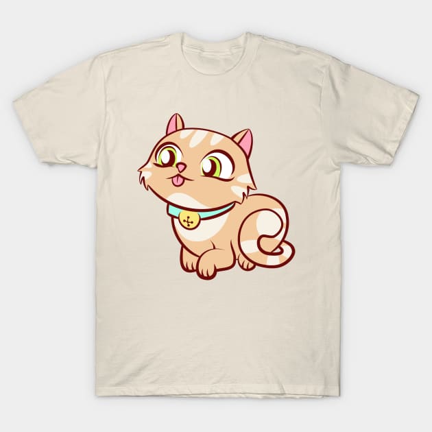 Cute kitty T-Shirt by magamarcas